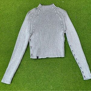 NEW Lululemon Cotton-Cashmere Blend
Mock Neck Sweater Sz. 0